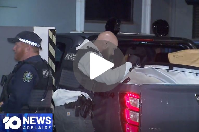 Thumbnail for VIDEO: Ute hits unmarked cop car | Truck torched at Fulham Gardens