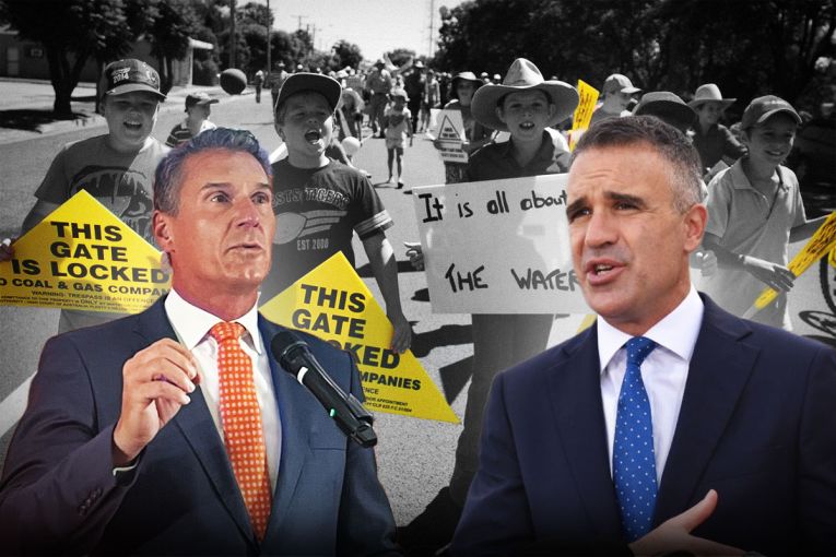 Thumbnail for Bernardi bites back at Premier in fracking bill biff