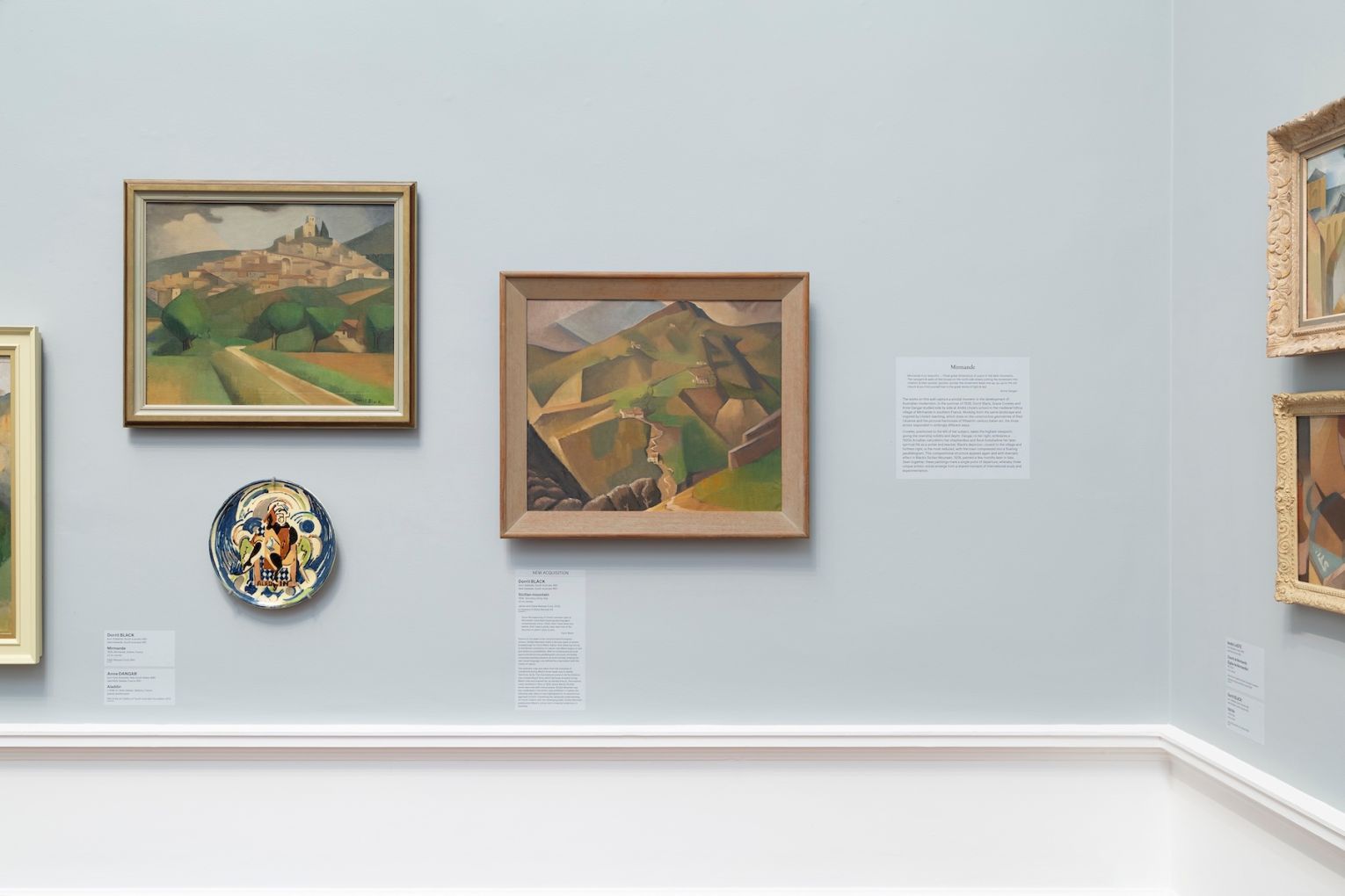 Installation view: Dorrit Black’s Sicilian mountain, Art Gallery of South Australia, Adelaide. Photo: Saul Steed / Supplied