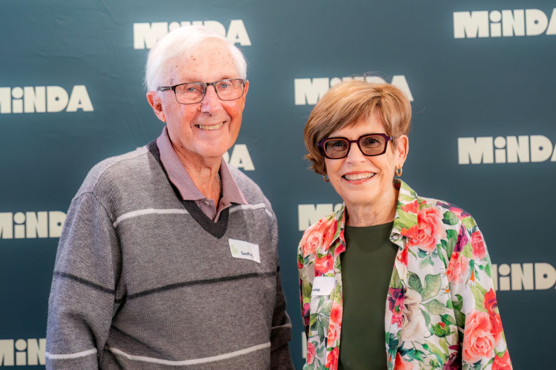 Geoffrey and Rowena Masters