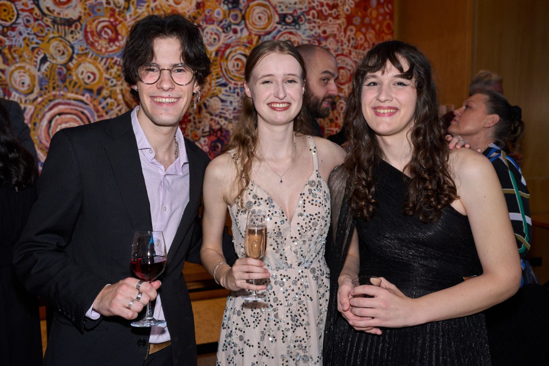 Kallan Francis, Tasha Stevens and Huw Roberts