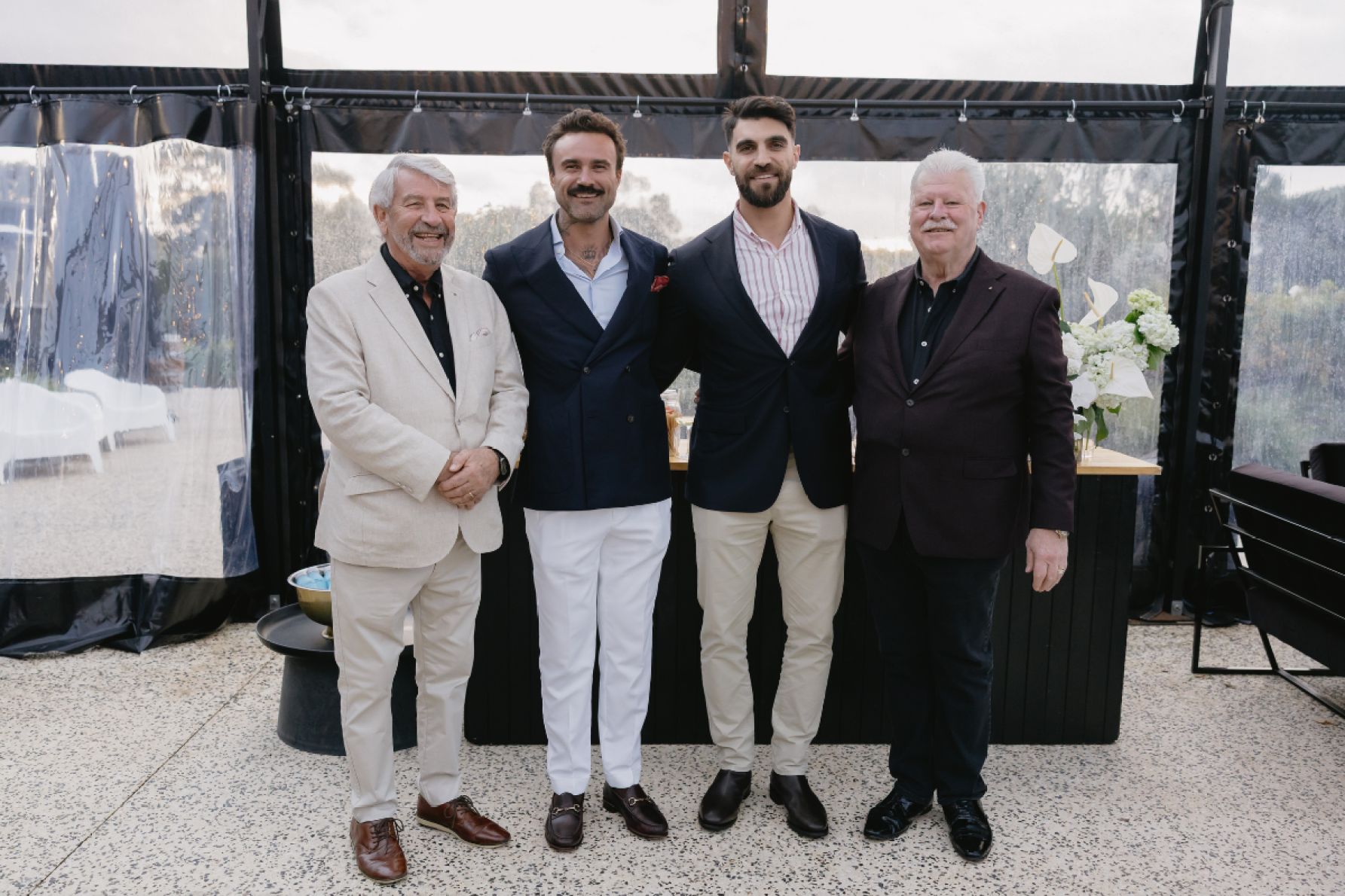 David Baker, Brendan Gow, George Rahhal and Alan Young