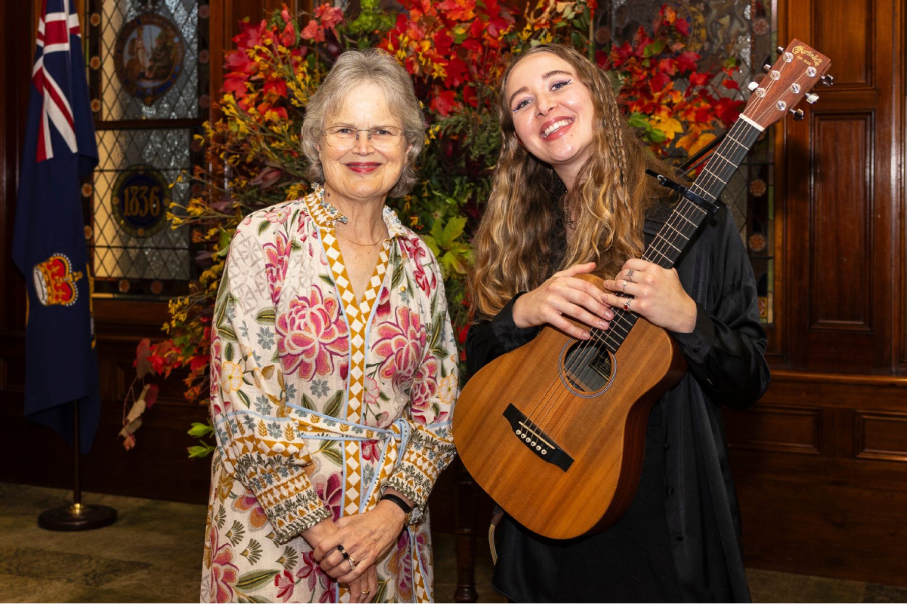 Her Excellency Frances Adamson and Cherie de Klerk
