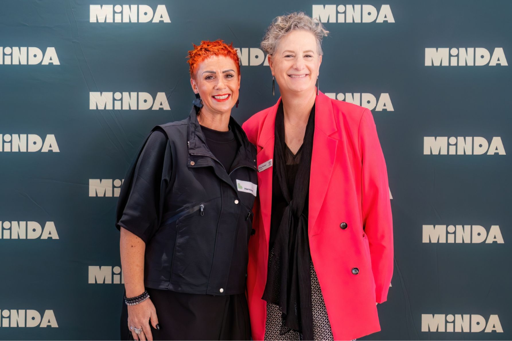 Hermione McCurry and Mary Foster