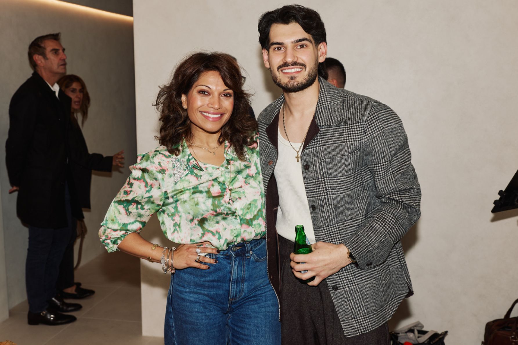 Charmaine Jones and Nicholas Tragos