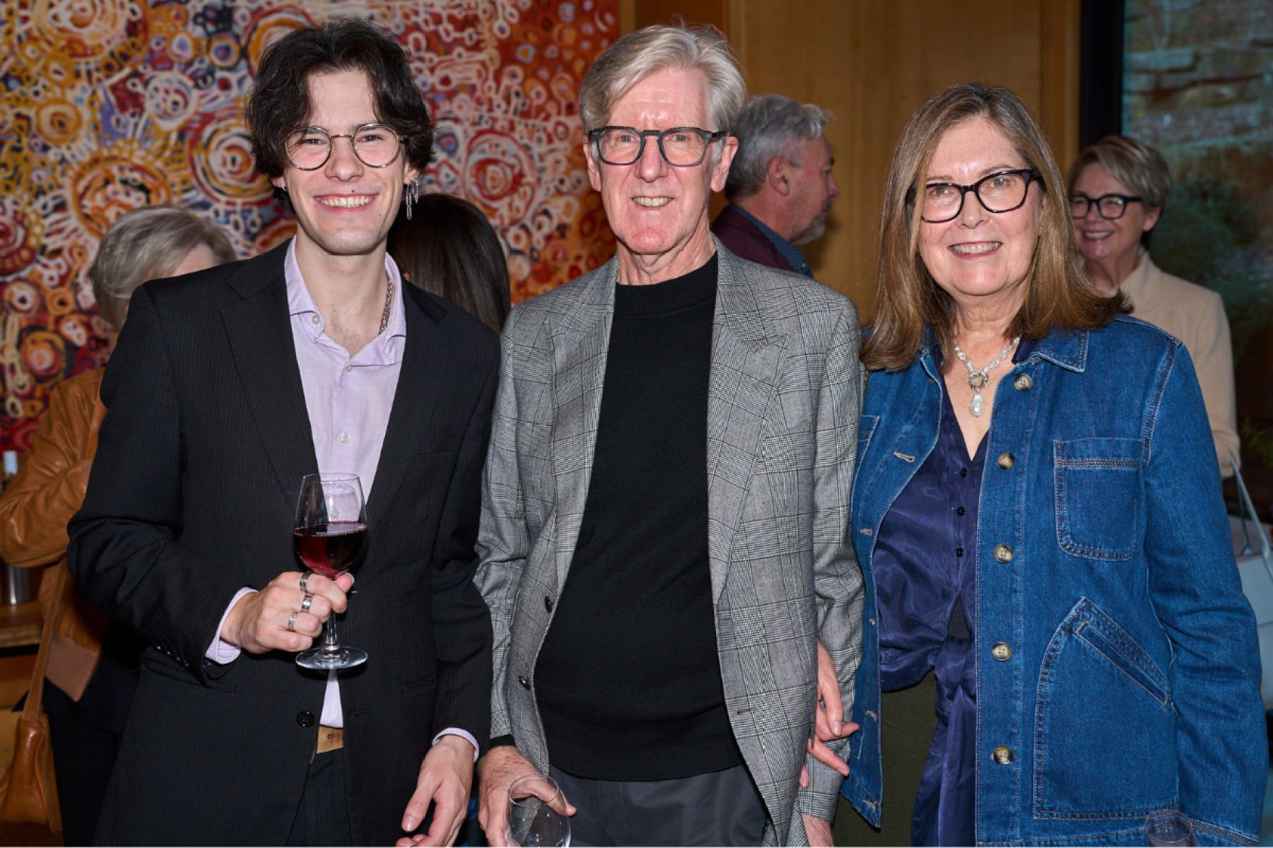 Kallan Francis, Rod Cornish and Christine Cornish
