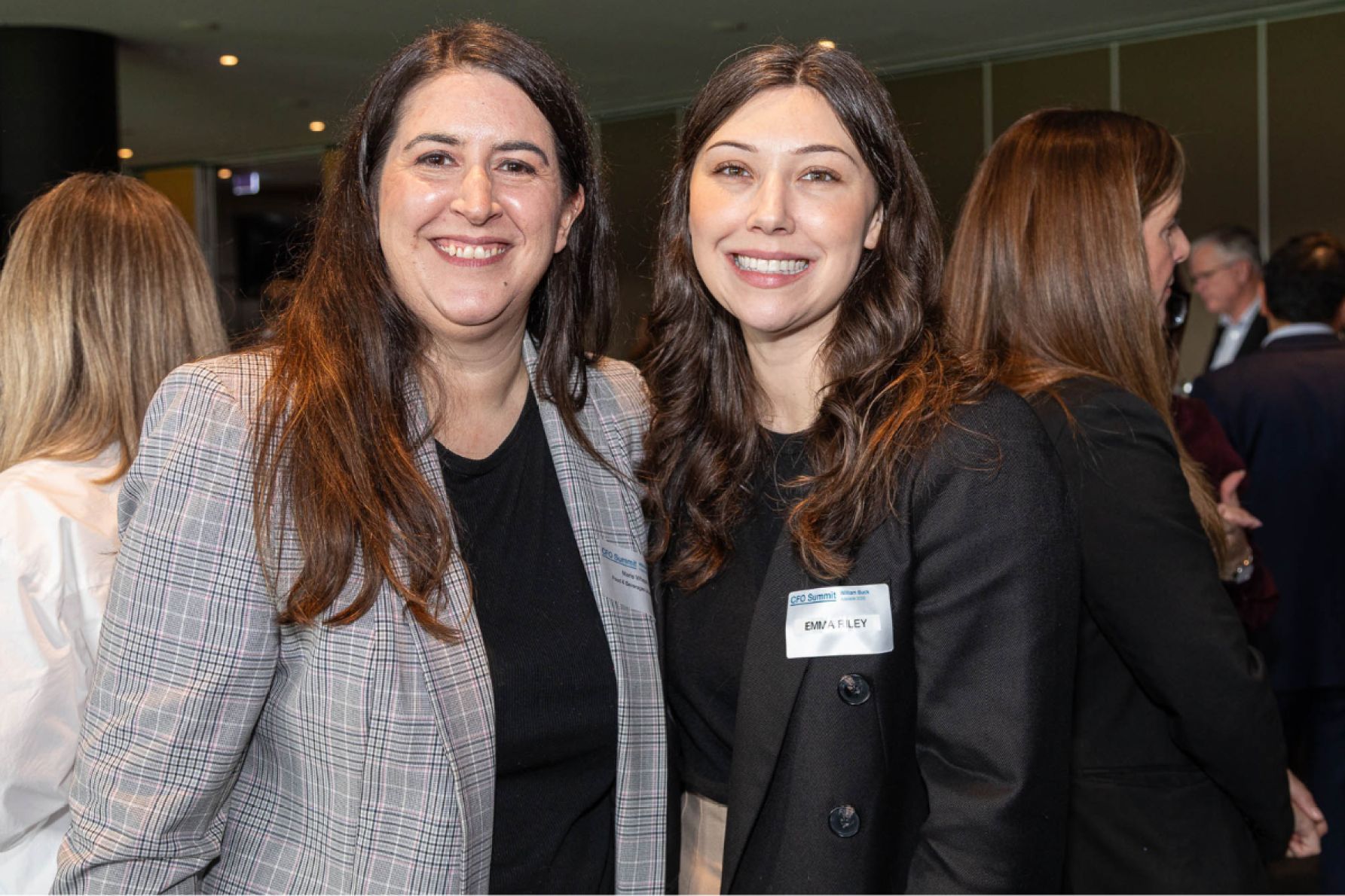 Marie Whealy and Emma Riley