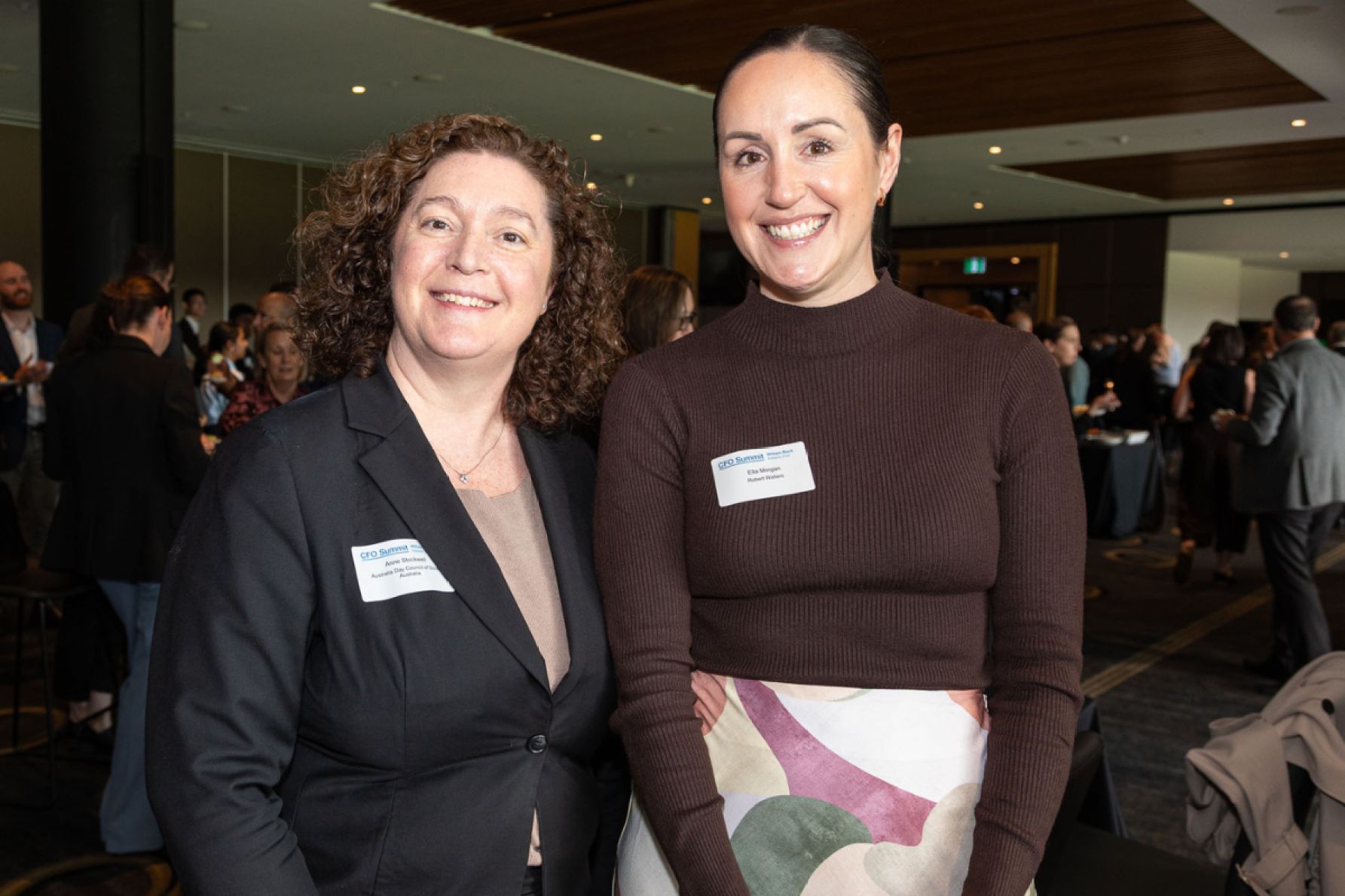 Anne Stockwell and Ella Morgan