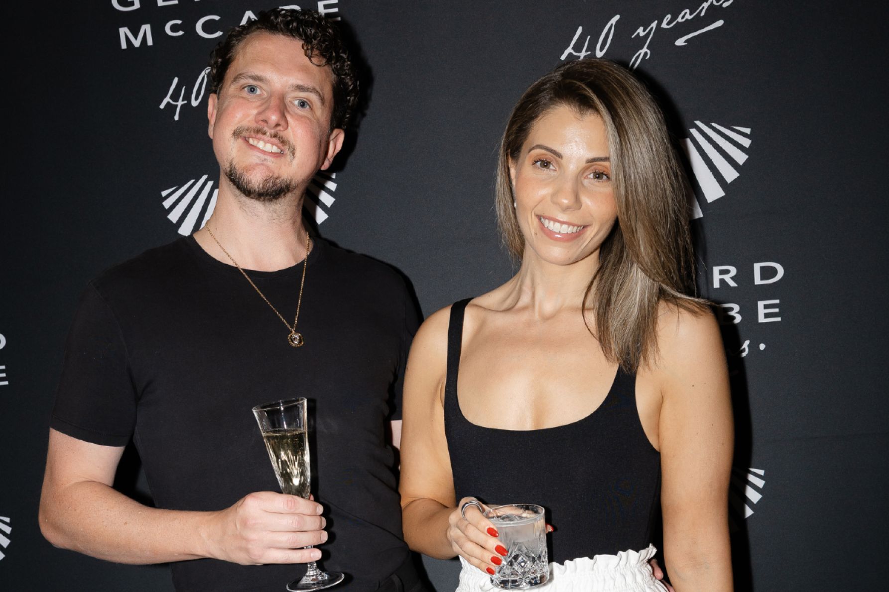 Aaron Collis and Celeste La Scala