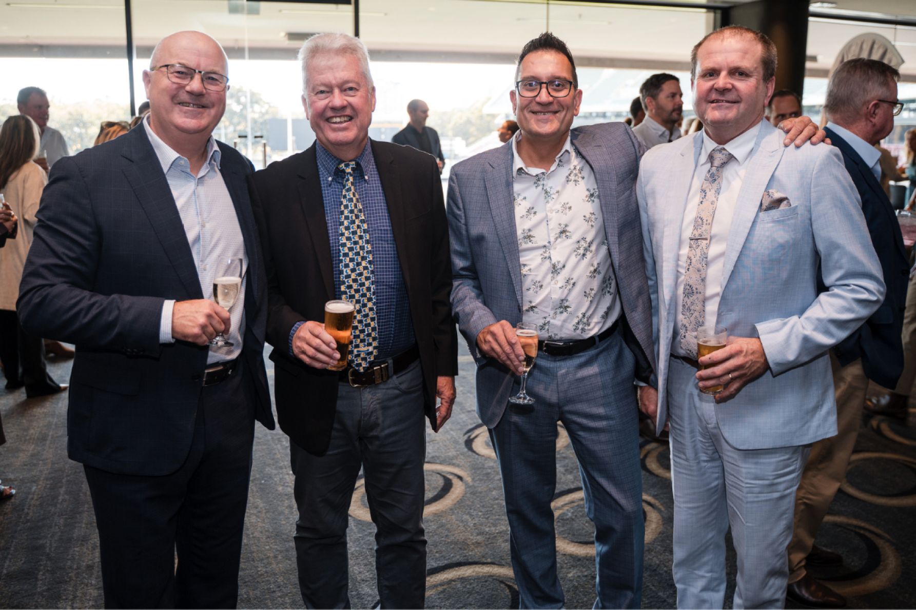 Andrew Thompson, Paul Brown, Amin Ayoubi and Paul Franks