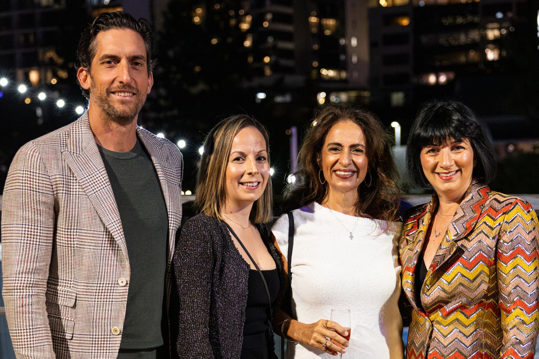 Dino Culpo, Penny Culpo, Iolanda Romano, Maria Nicolaou
