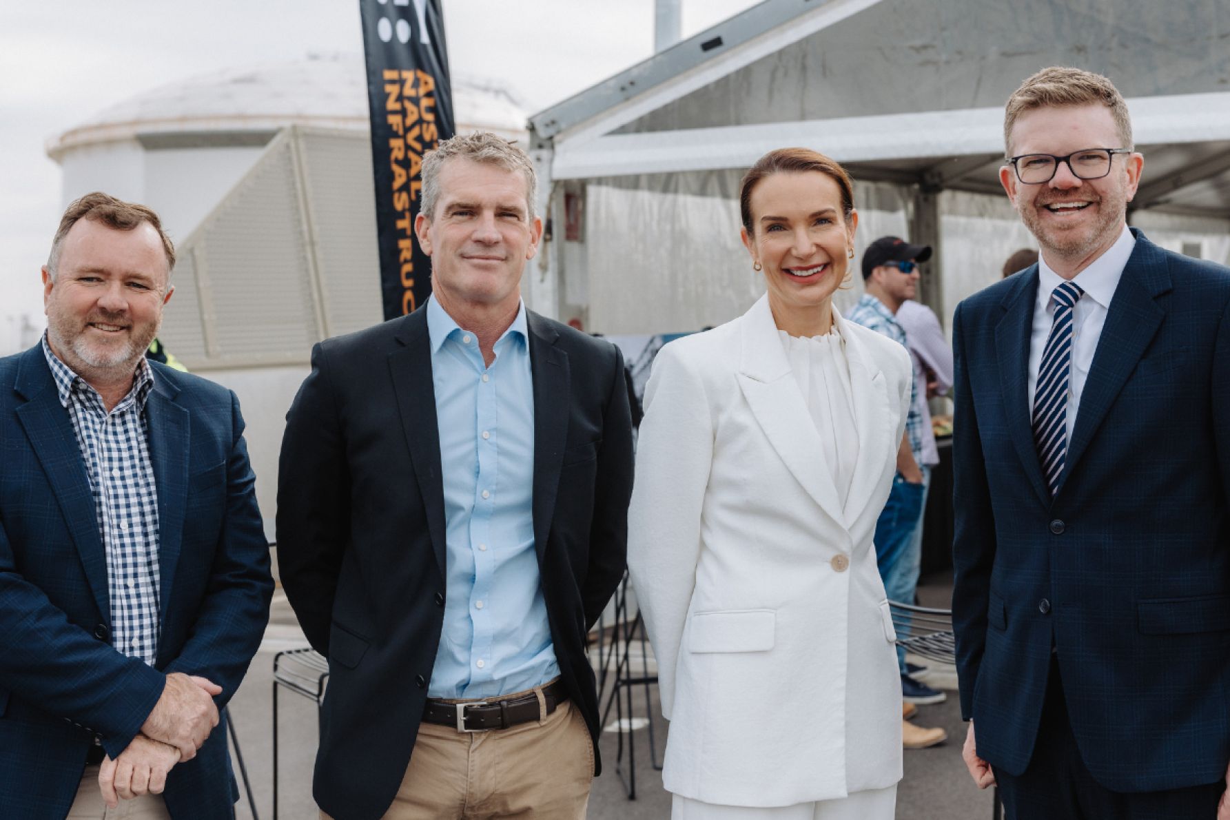 Danny Parkinson, Kristian Maynard, Jane Lavendar-Baker and Chris Picton 