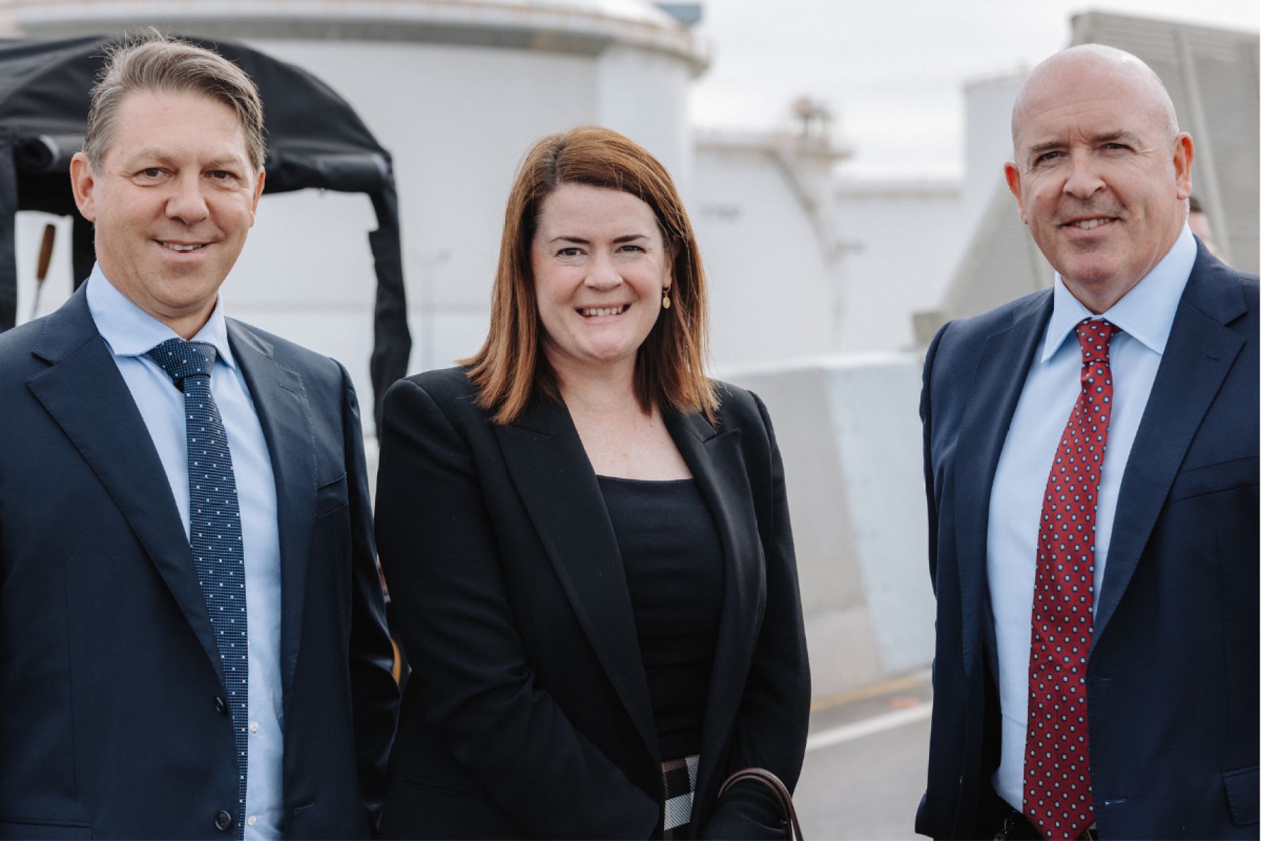 Dave Johnson, Kendra Morony and Craig Lockhart