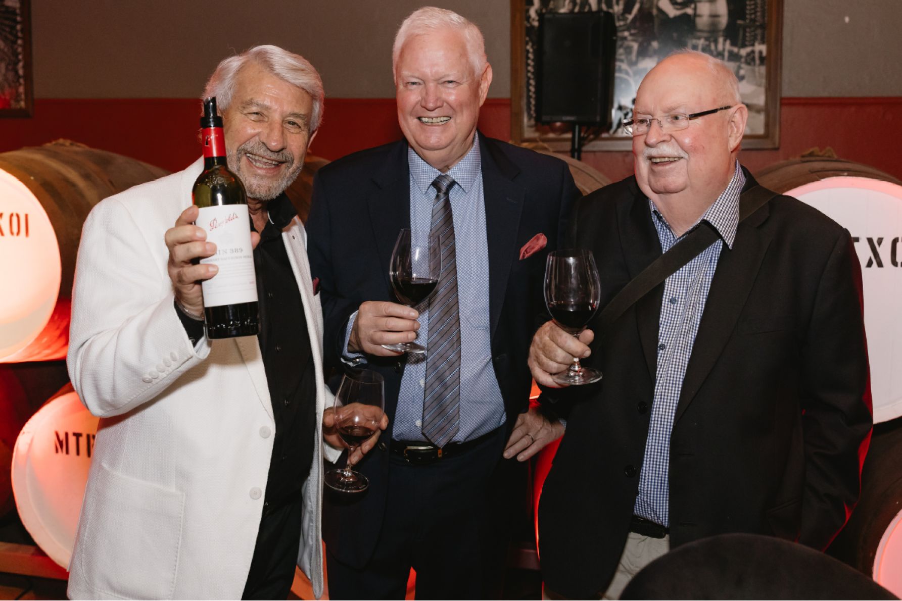 David Baker, John Robson and Brian Lynn