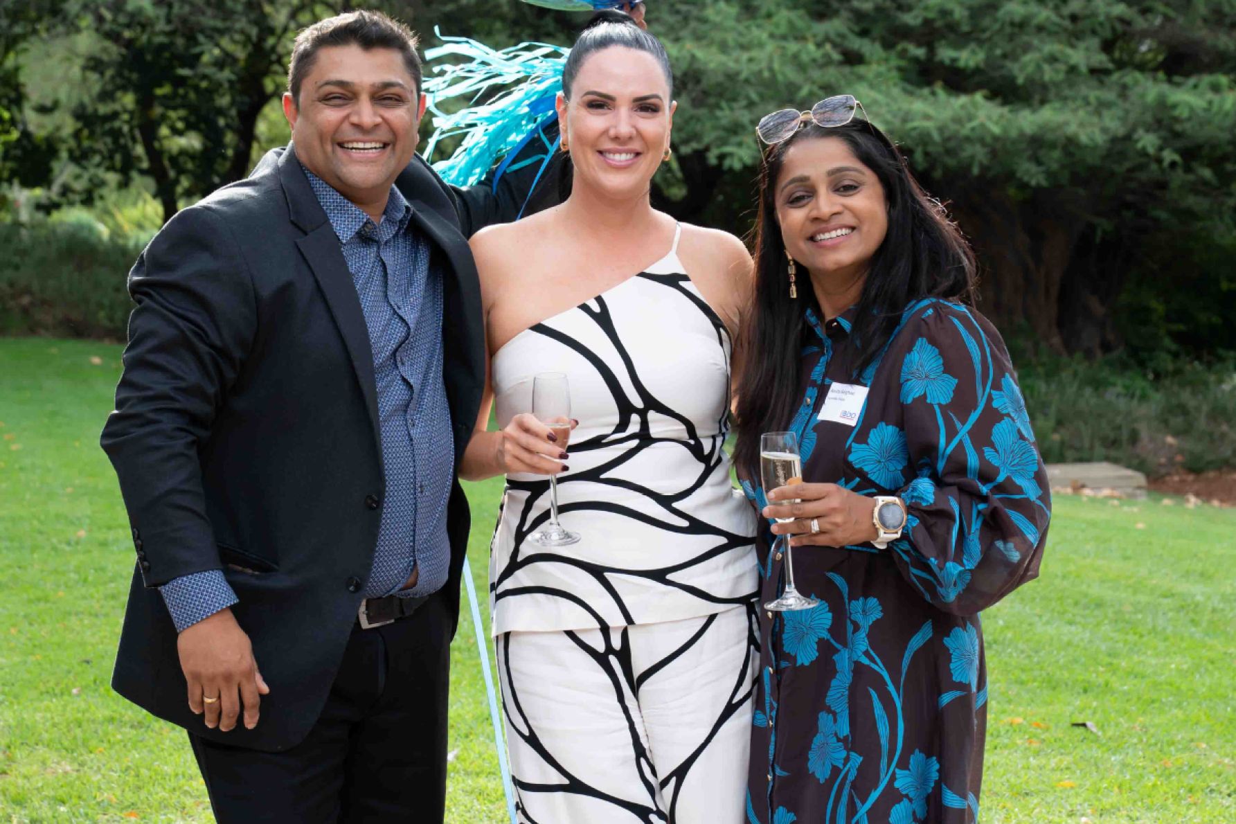 Mitesh Sanghavi, Rachel Bunn and Anisha Sanghavi