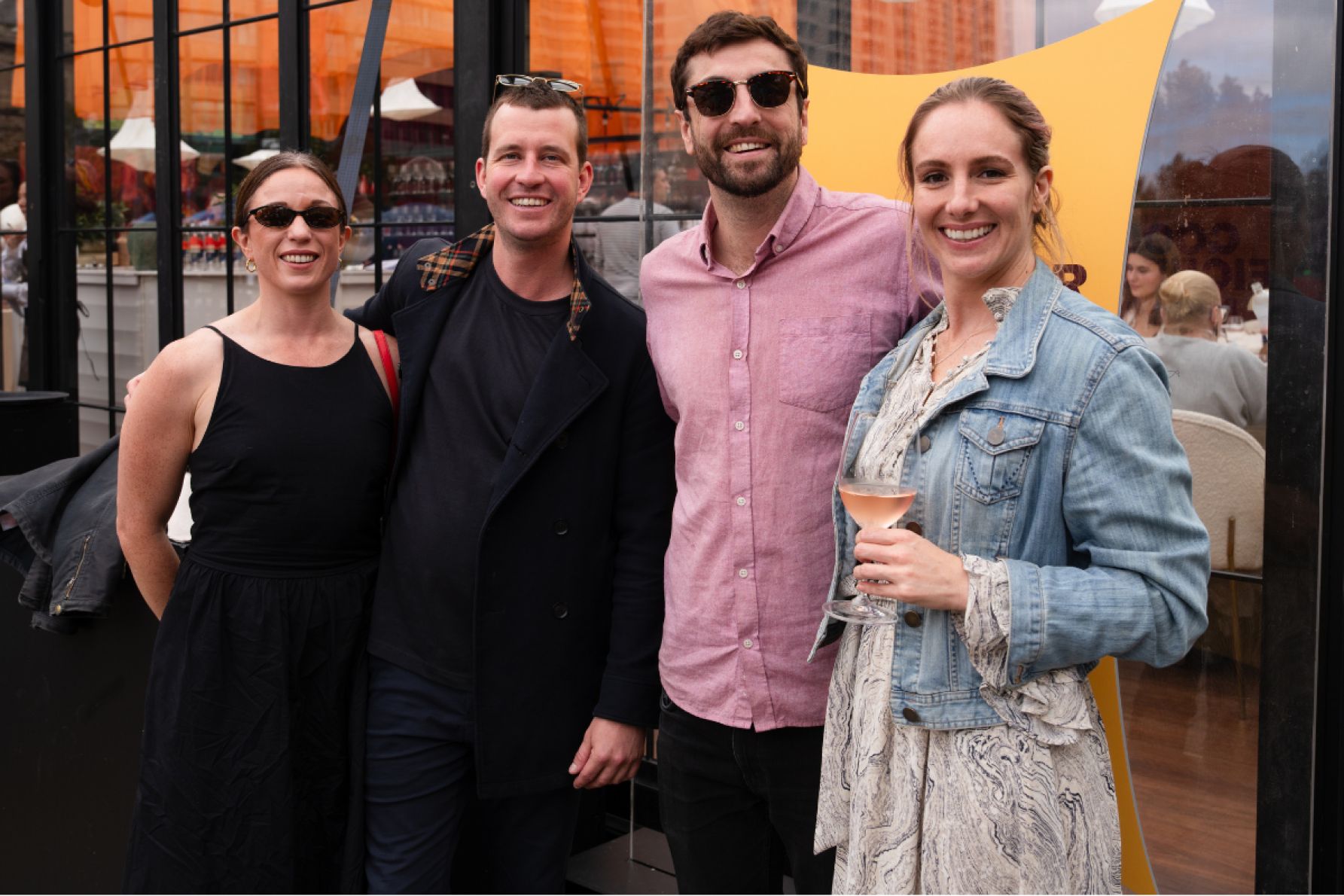 Ellen McBryde, Mark Barnicott, Cameron McBryde and Mallory Rawlings