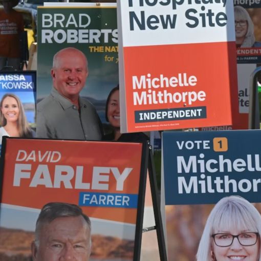 Thumbnail for Farrer by-election result will set off a willy-willy. The budget already has