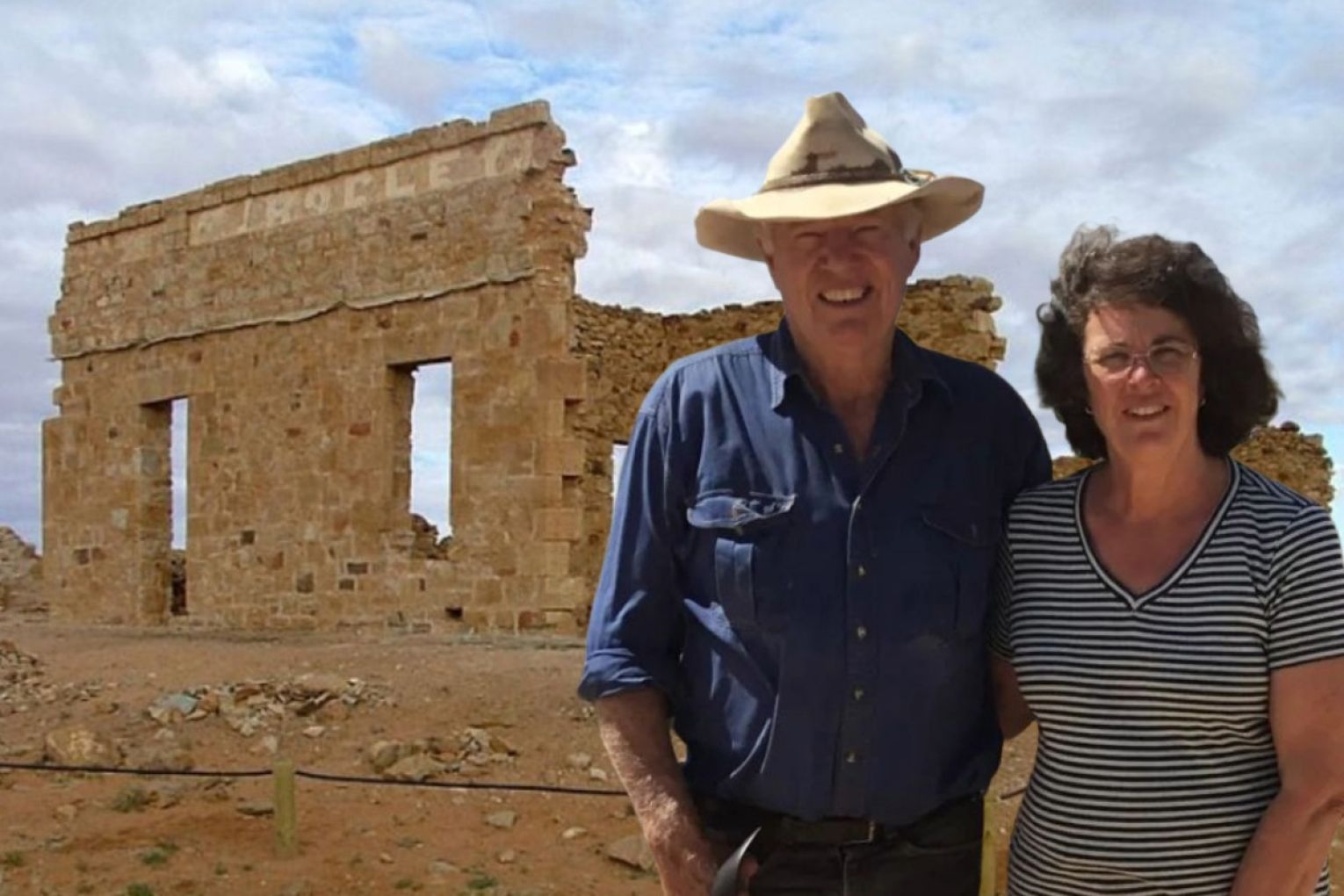 Kevin and Anne Dawes are selling Farina Station after 35 years on the property. Photo: supplied.