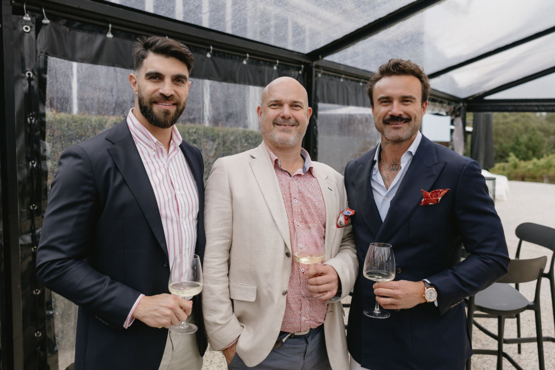George Rahhal, Andrew Crawford and Brendan Gow