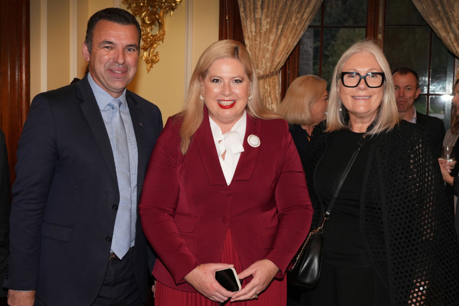 Hamilton Calder, Katrine Hildyard and Ann-Marie Chamberlain
