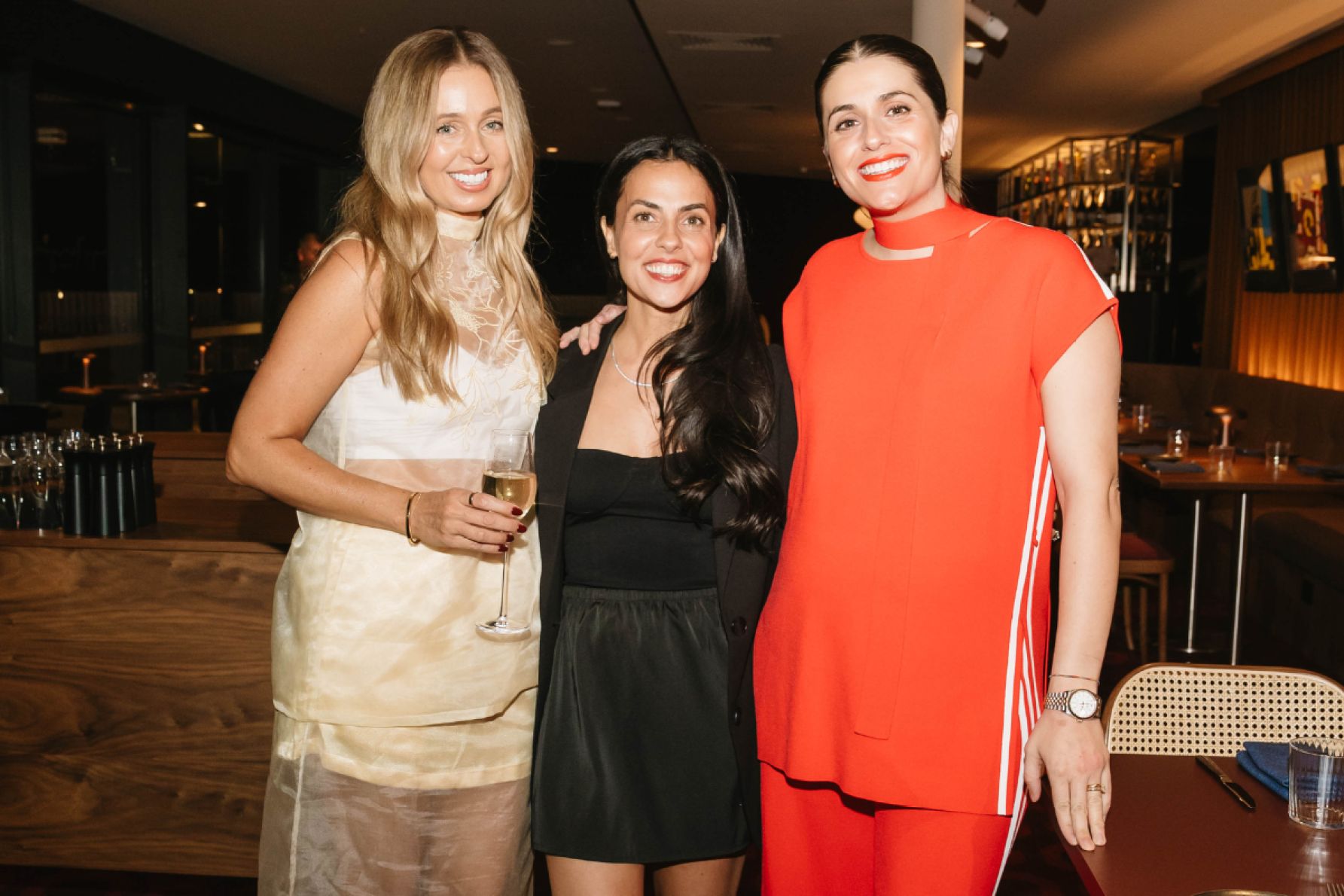 Hayley Berlingeri, Cassandra Mamone and Cimon Vozzo