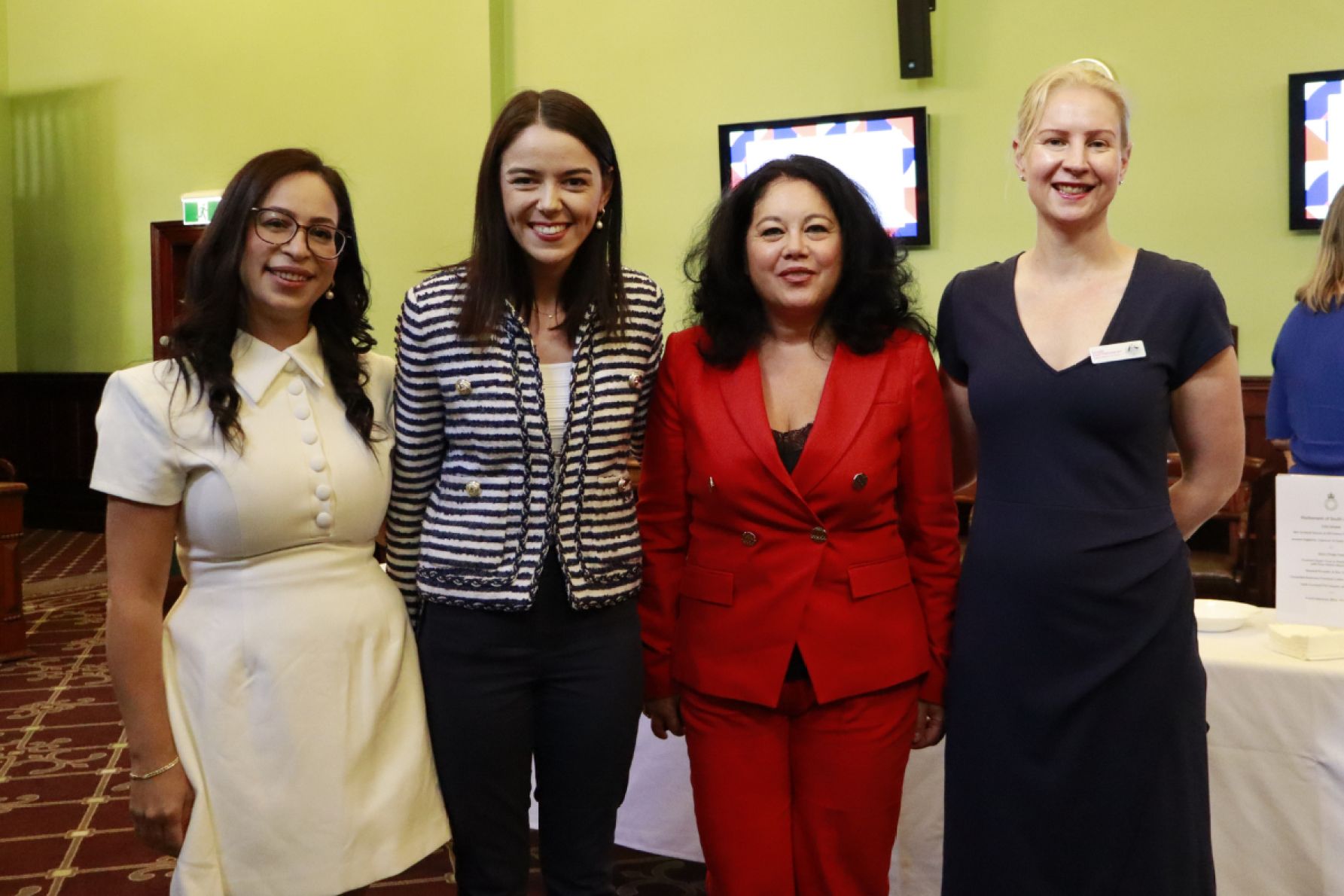 Mira El Dannawi, Olivia Savvas, Paule Ignatio and Claire Clutterham