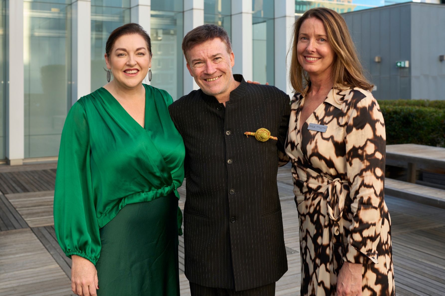 Jayne Stinson, Troy-Anthony Baylis and Bridget Alfred