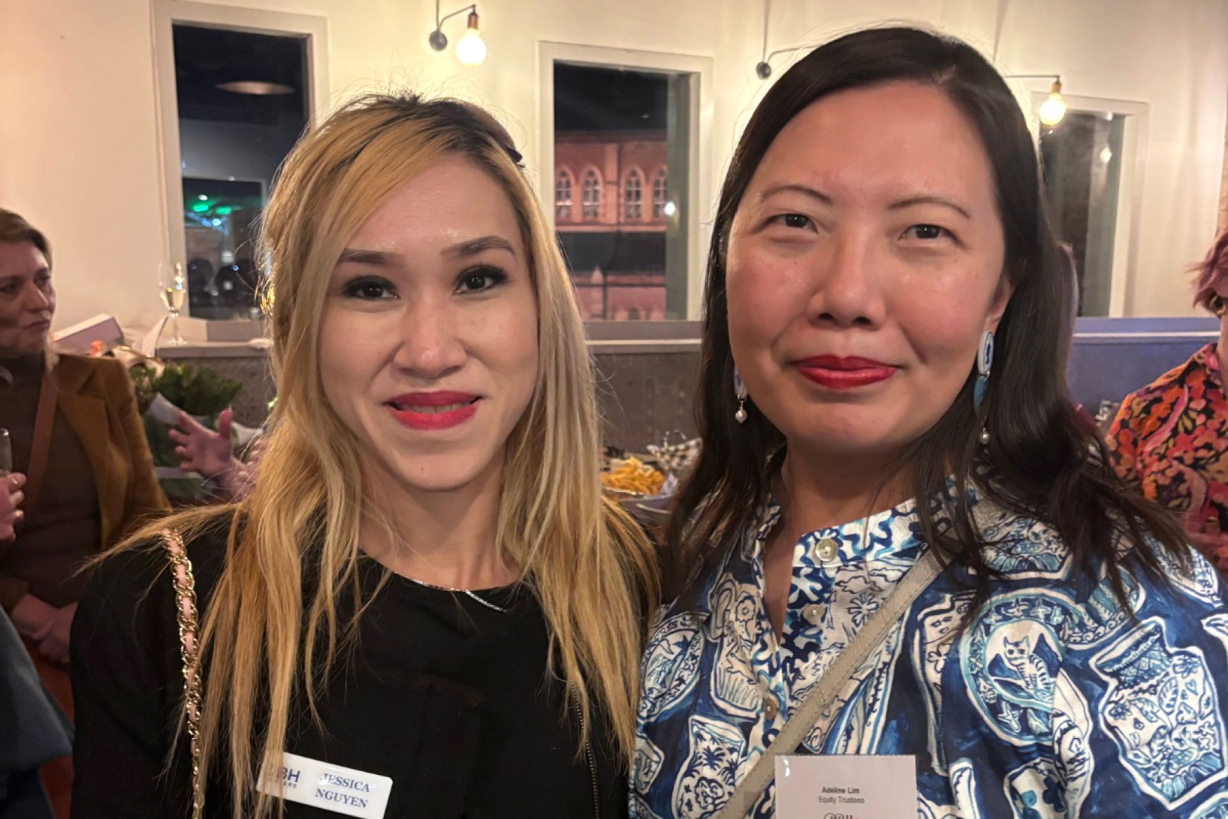 Jessica Nguyen and Adeline Lim