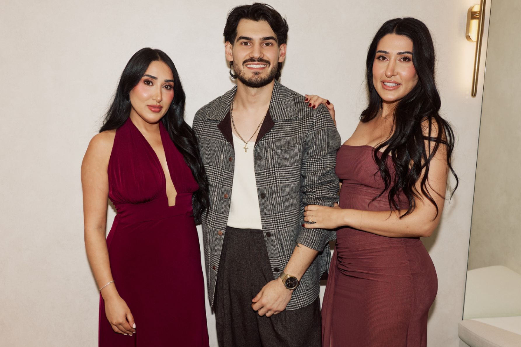 Katerina Kontoutsikos, Nicholas Tragos and Maria Kontoutsikos