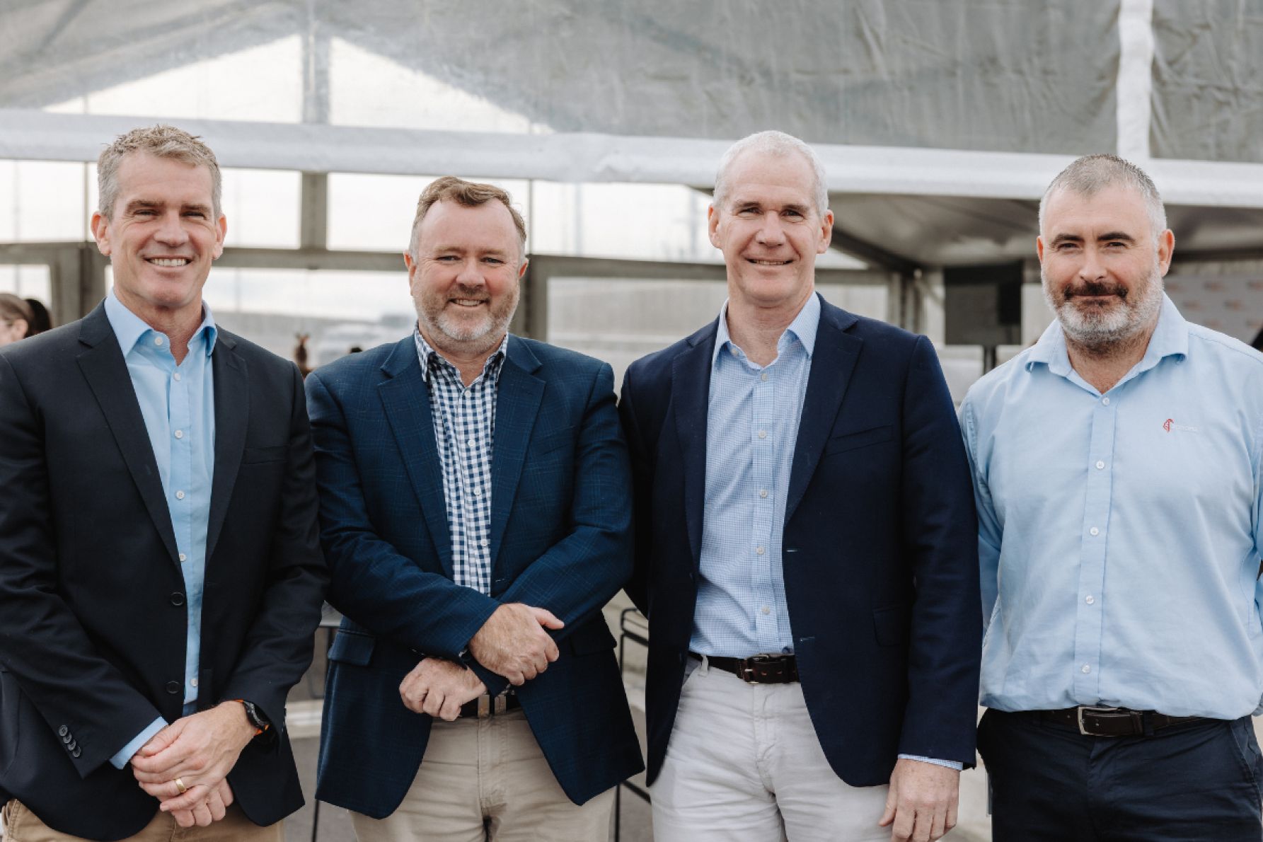 Kristian Maynard, Danny Parkinson, Fraser Ramsay and Ben Hayes