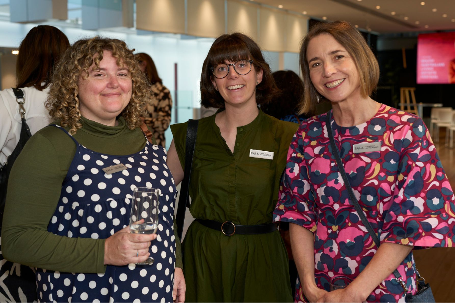 Lauren Mustillo, Jenna Pippett and Cathie Brown