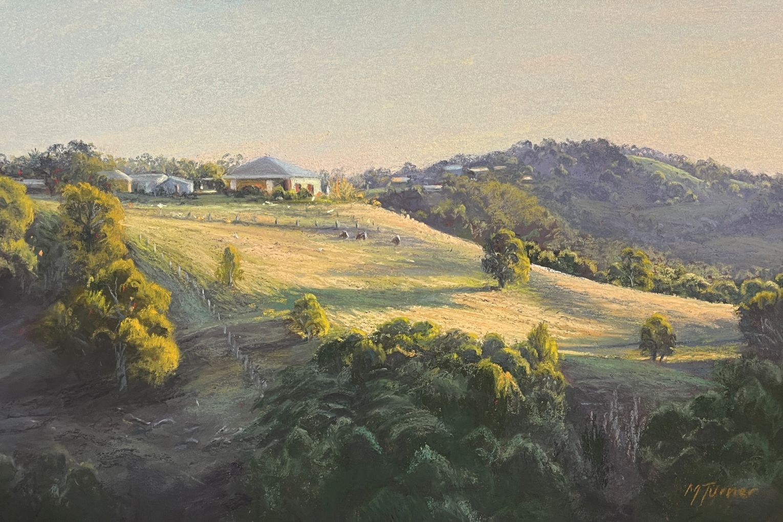'Early Morning Light in Maleny', Margaret Turner. Credit: image supplied