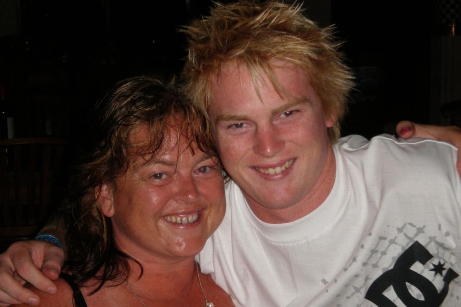 Nat Cook with her son Sammy D. Photo: Supplied