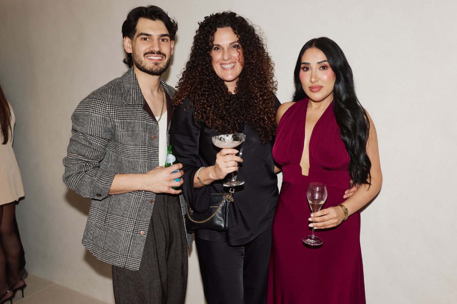 Nicholas Tragos, Angela Pingitore and Katerina Kontoutsikos
