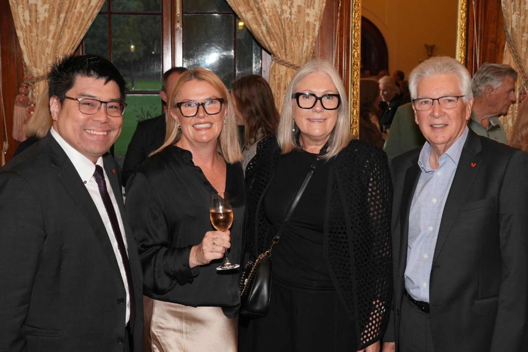 Paul Liew, Kristen Martins, Ann-Marie Chamberlain and Simon Bennett