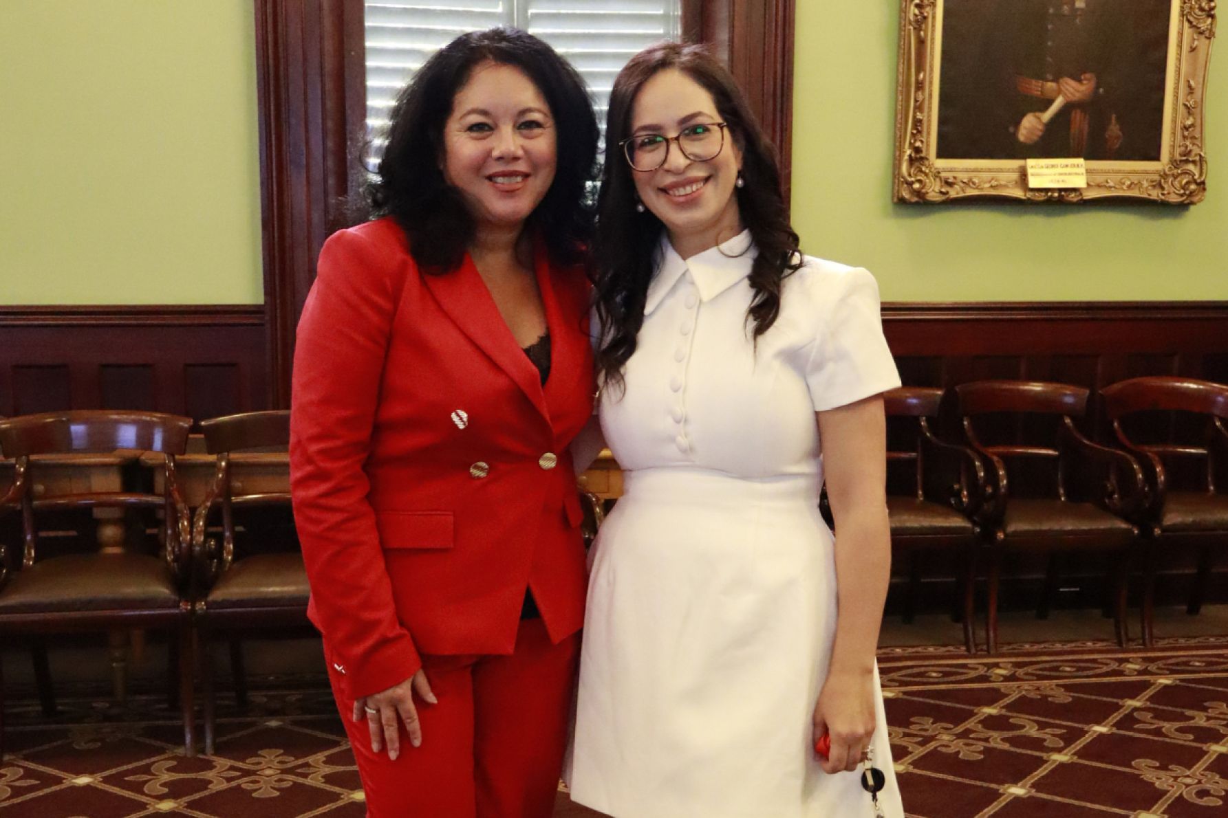 Paule Ignatio and Mira El Dannawi