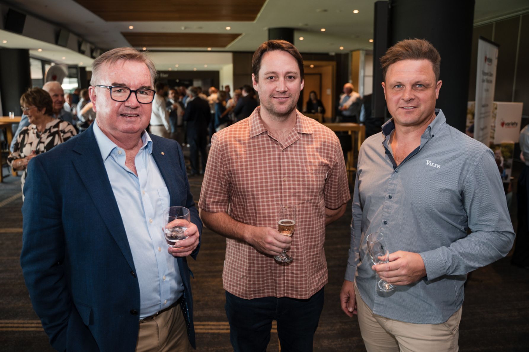 Peter de Cure, Daniel Noske and Ben McDonnell
