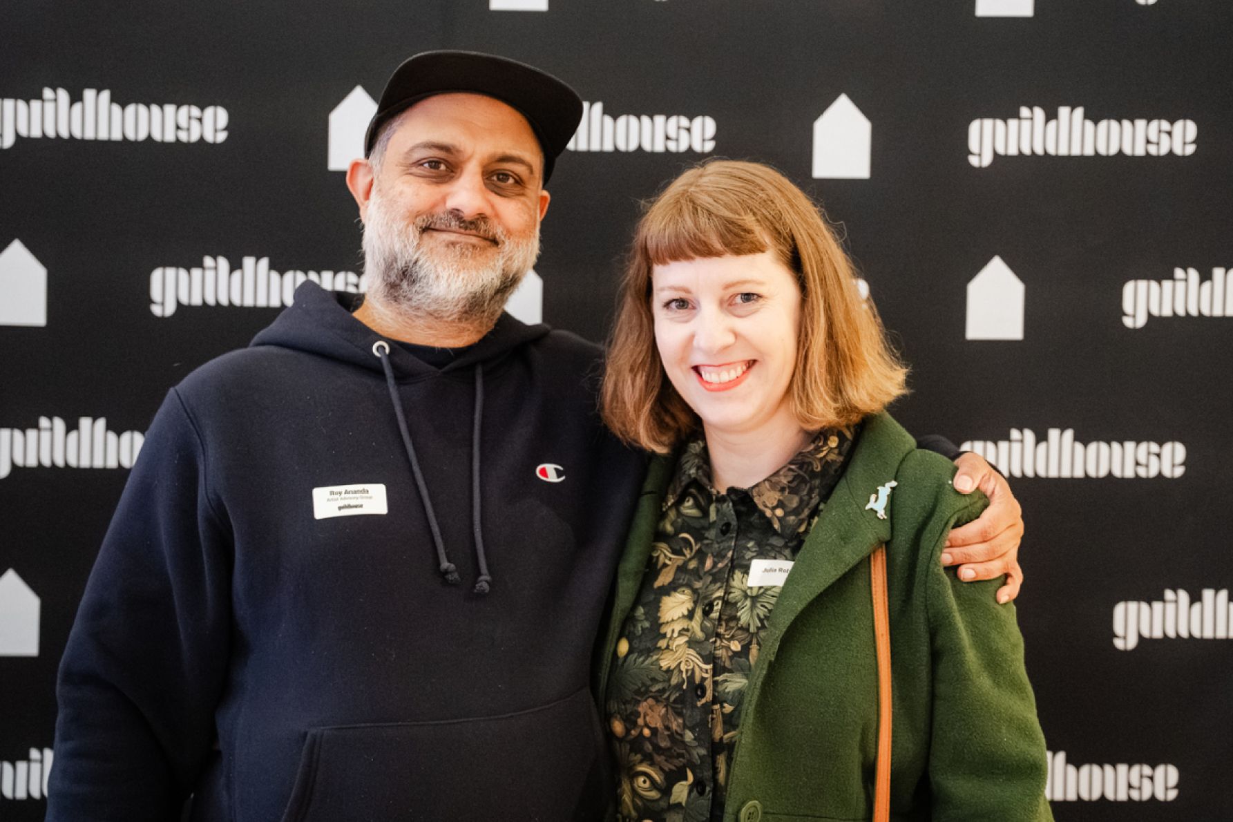 Roy Ananda and Julia Robinson