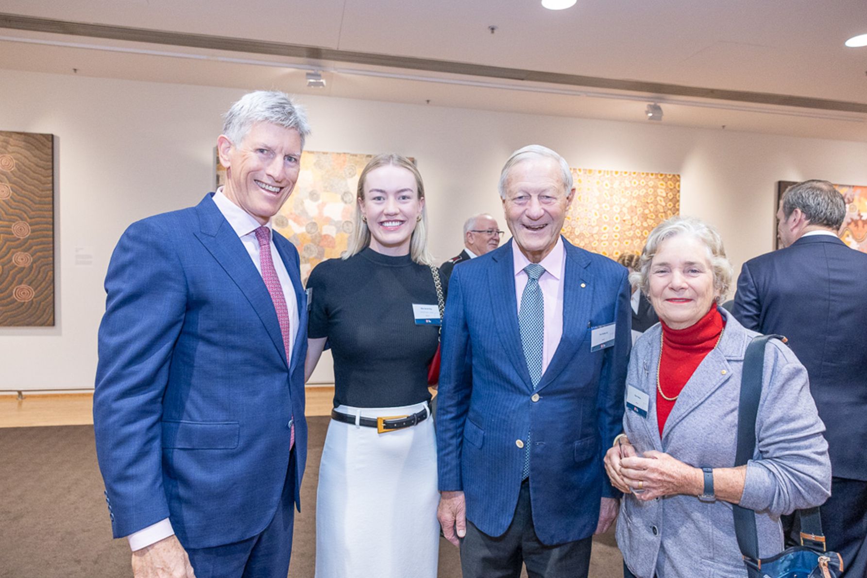 Andrew King, Harriet King, Tim Fairfax, Gina Fairfax