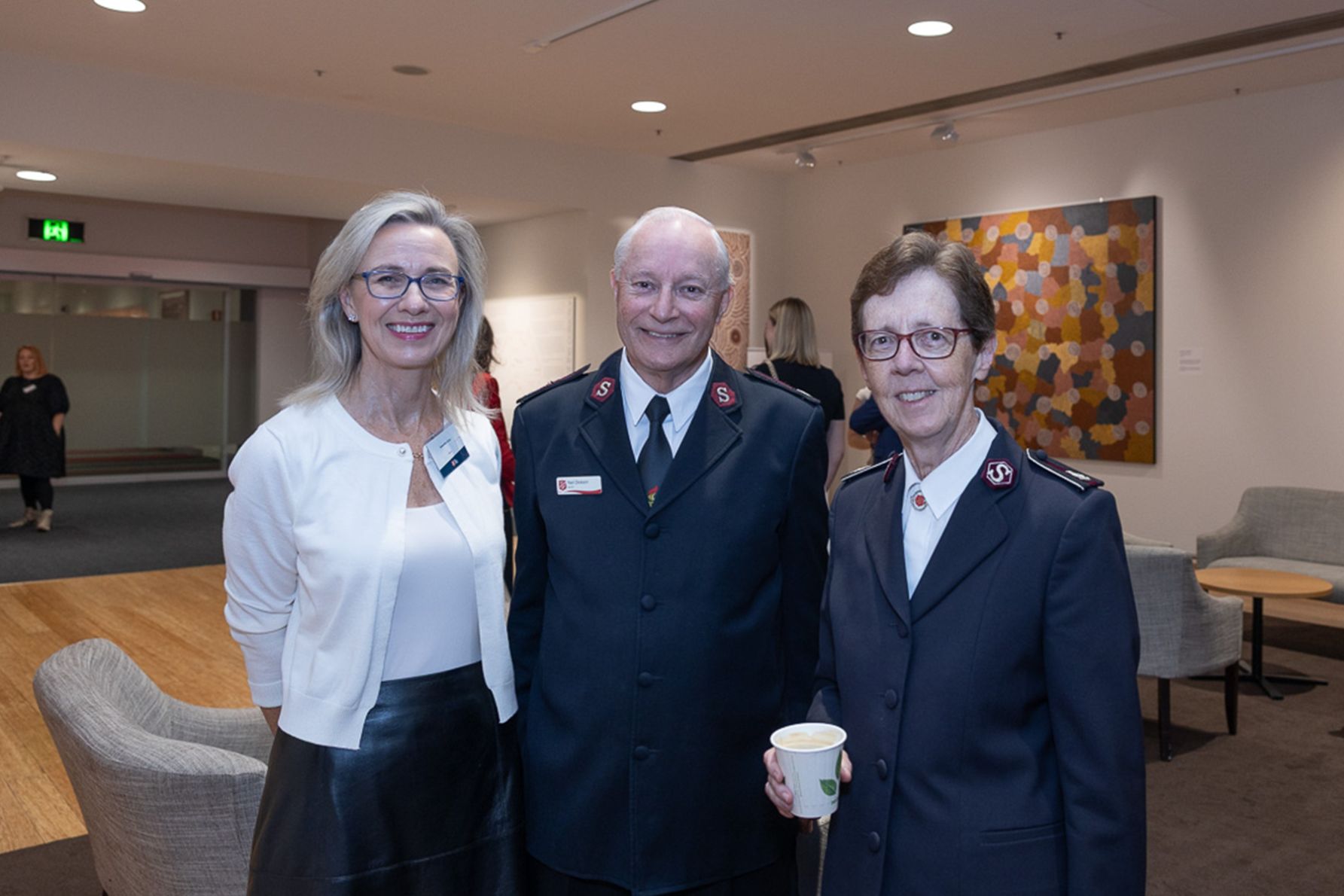 Samantha Conry, Major Neil Dixon, Commission Miriam Gluyas