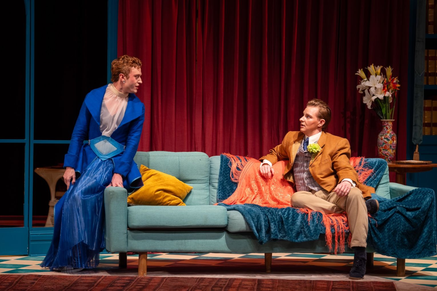 Connor Pullinger and Teddy Dunn star in The Importance of Being Earnest. Photo: Matt Byrne / Supplied
