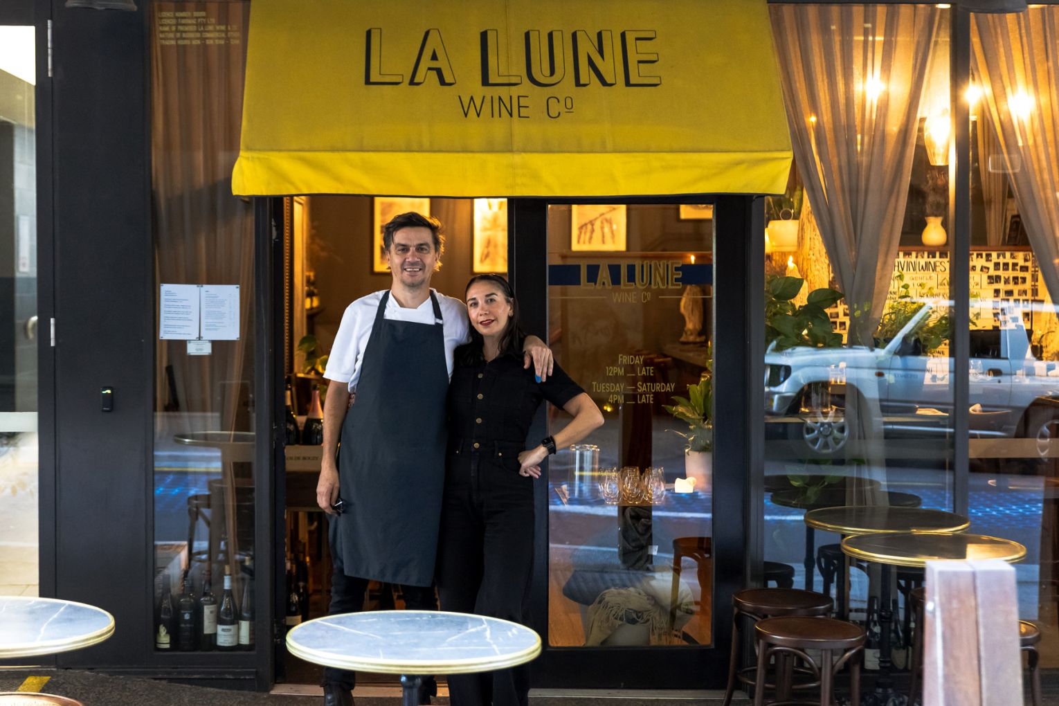 After nine years, Paul McGivern and Bailee Dewes are selling La Lune Wine Co to a new operator | Credit: James Frostick