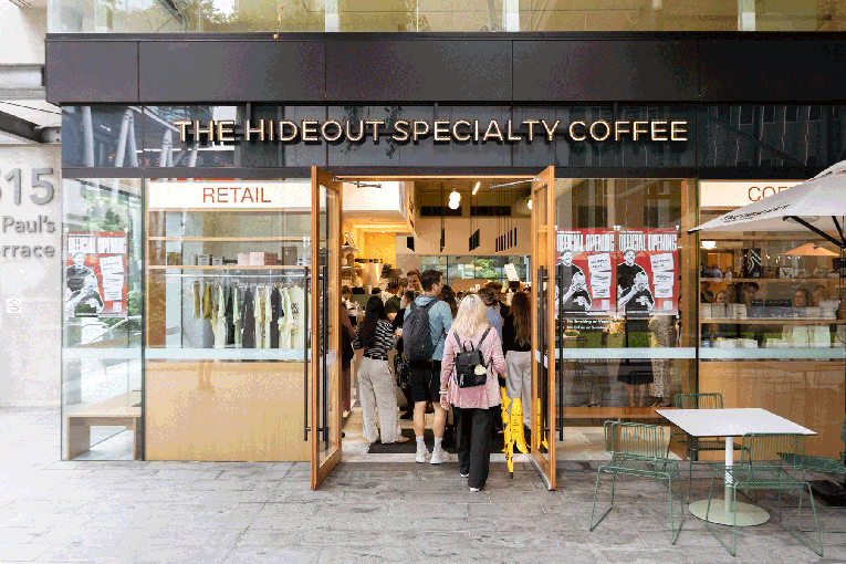 Thumbnail for The Hideout expands beyond The City with a sleek new Fortitude Valley cafe
