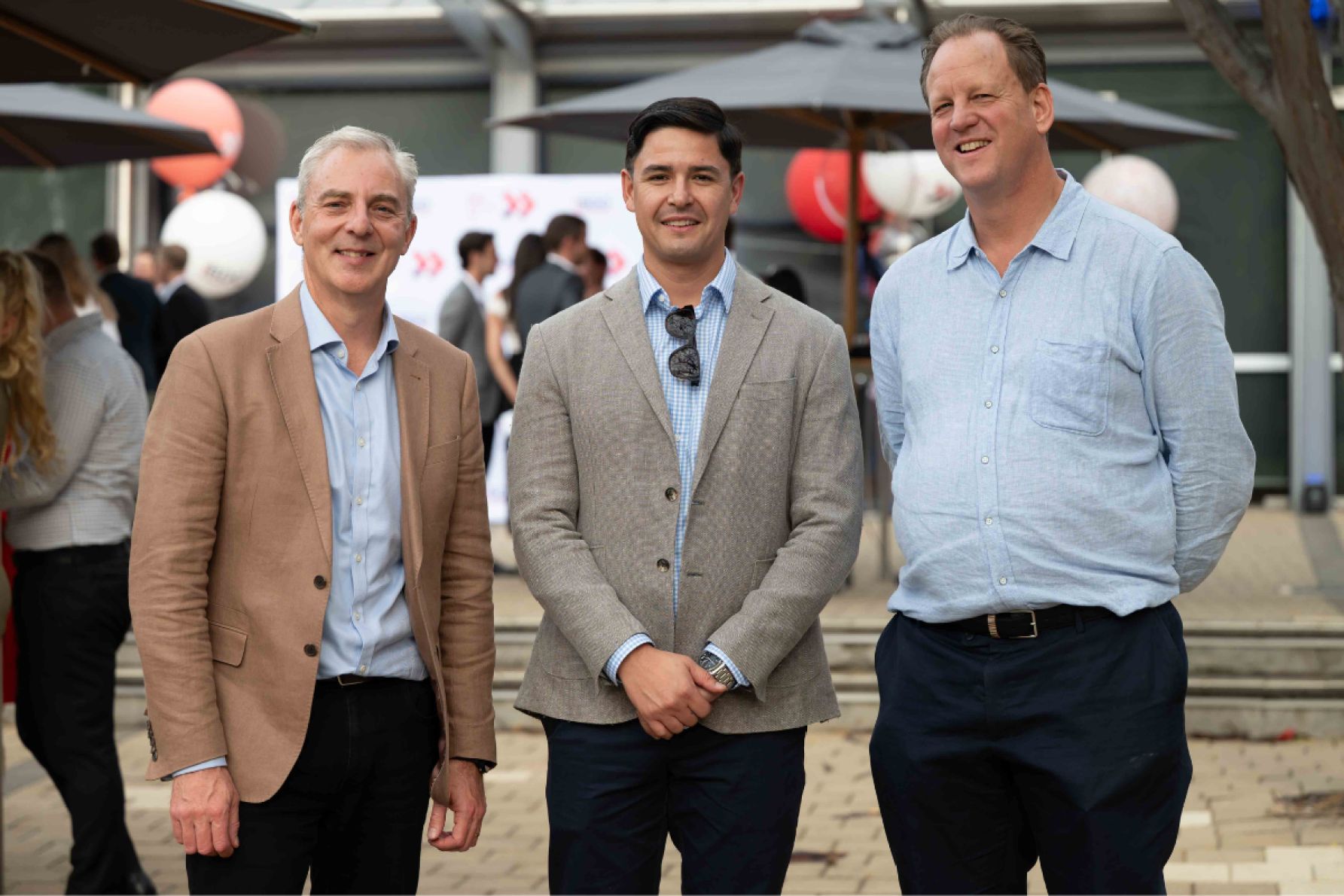 Tim Sandow, Andres Donoso and Mark Harrington