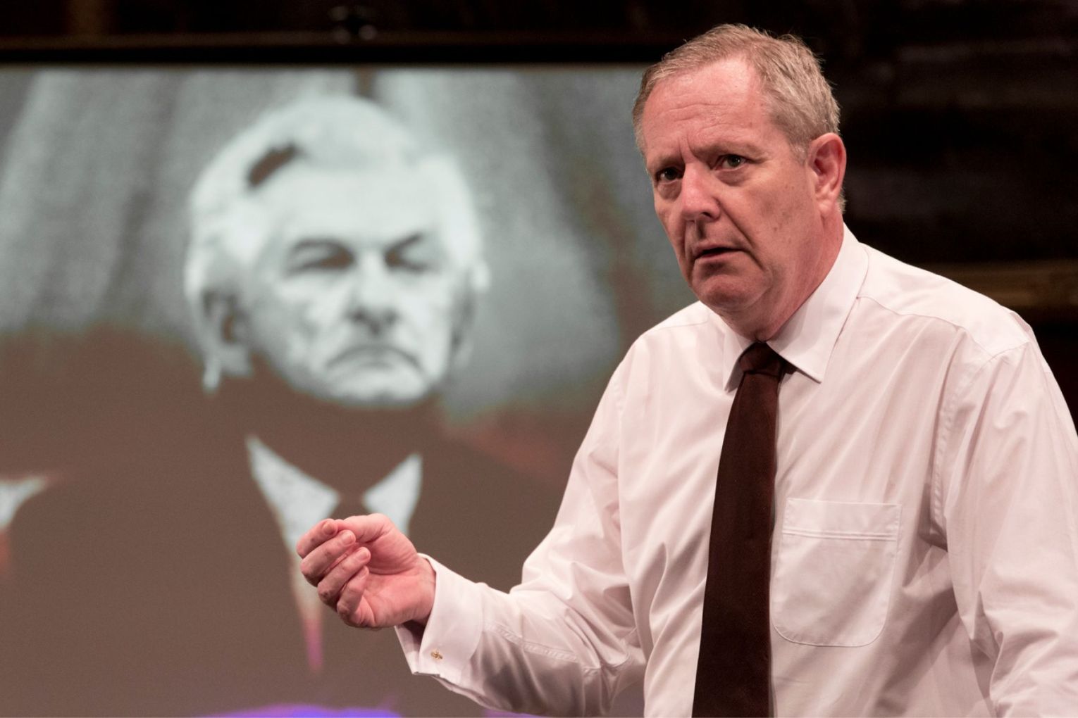 Jonathon Biggins channels former Labor PM Paul Keating in hit stage play The Gospel of Paul, returning to QPAC.