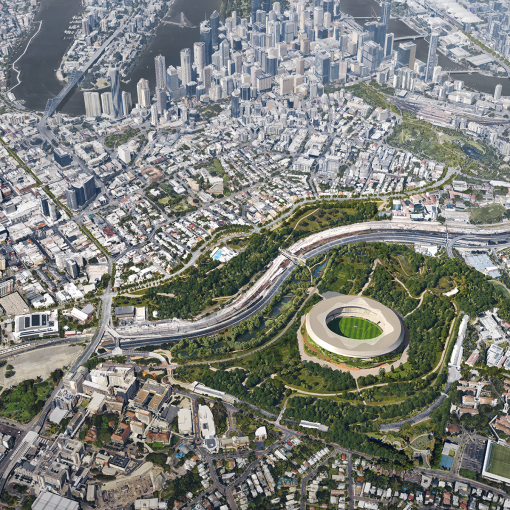 Thumbnail for Early plans for Victoria Park Stadium revealed