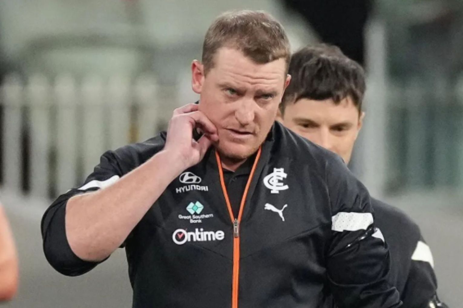 Early into his fifth season, Michael Voss has pulled the plug on his time as Carlton coach. Picture: via Instagram 