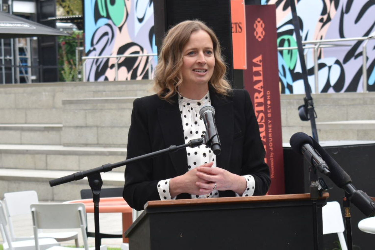 Tourism Minister Emily bourke today announced a new sustainable travel initiative.