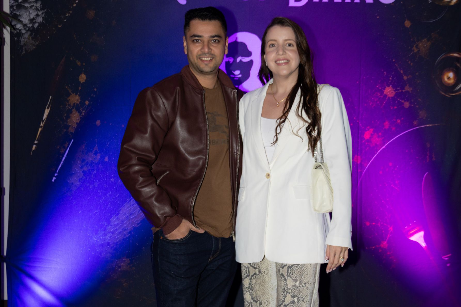 Andrew Wintle and Pamela Pesaressi