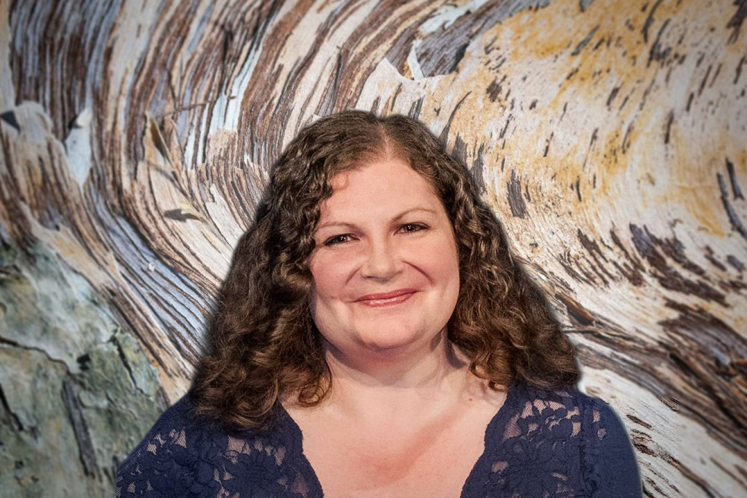 SAACON CEO Nicole Clinch. Photo: Supplied. Graphic: Liam McAlister/InDaily.